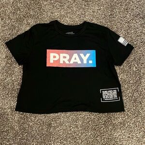 Mayhem nation crop tee